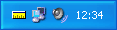 Reglo taskbar status area icon